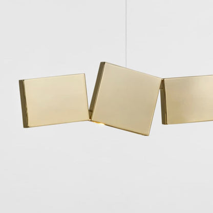 Gaia Linear LED Chandelier in Detail.