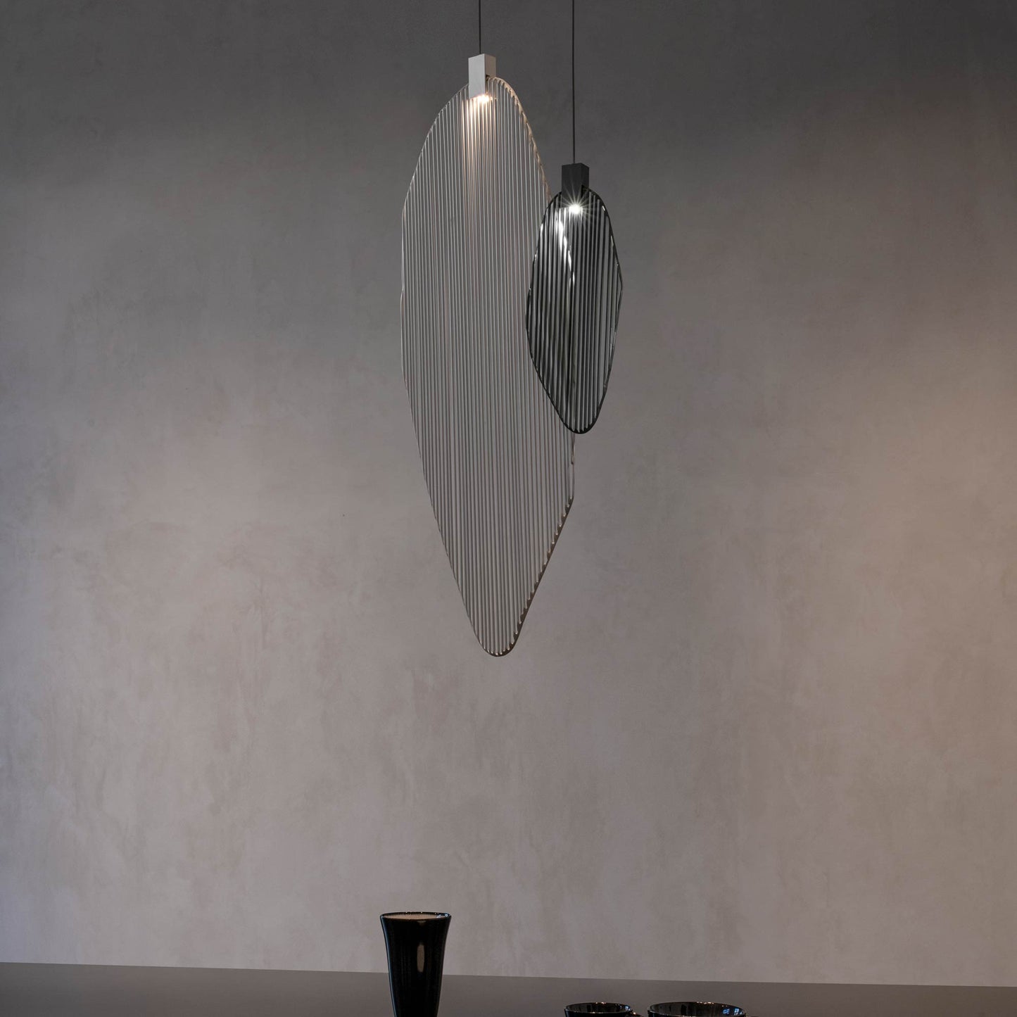 Harpe LED Pendant Light in Detail.