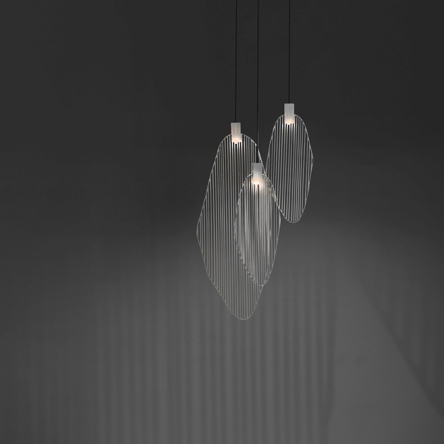 Harpe Multi Light LED Pendant Light in Detail.