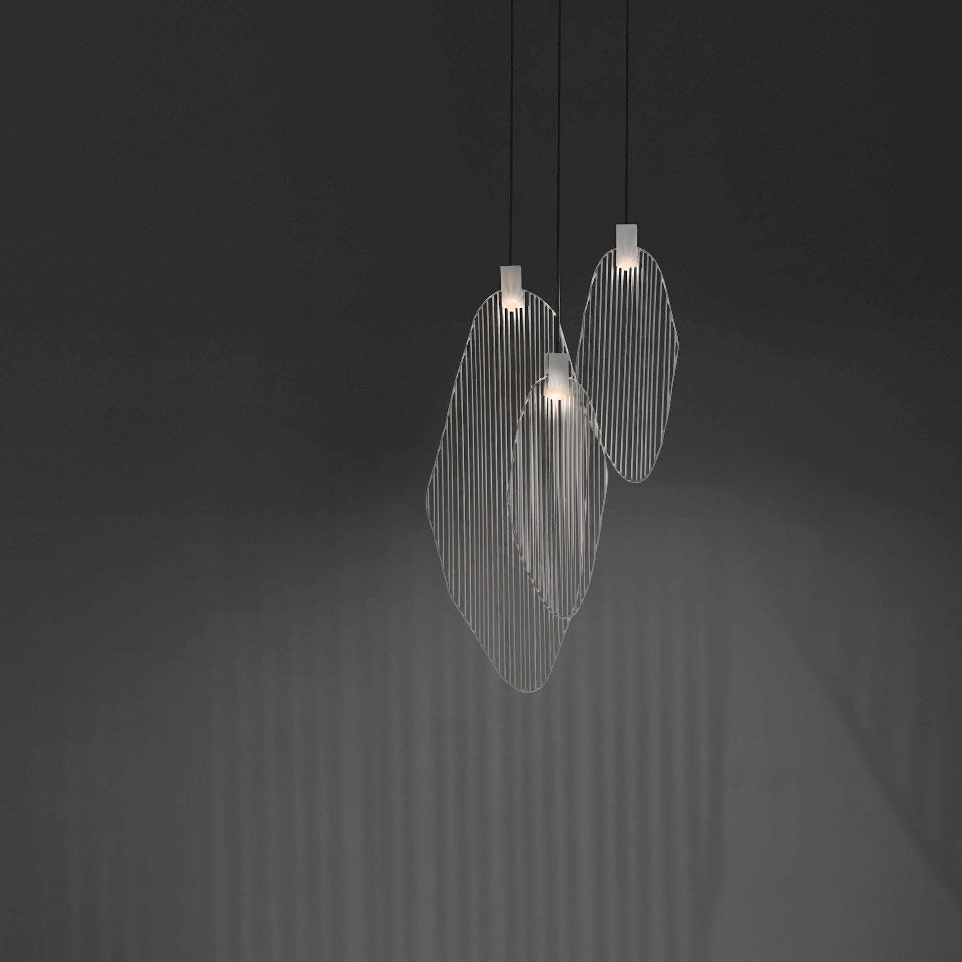 Harpe Multi Light LED Pendant Light in Detail.
