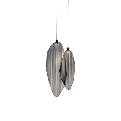 Harpe Multi Light LED Pendant Light in Matte Black Nickel (2-Light/15.7-Inch).
