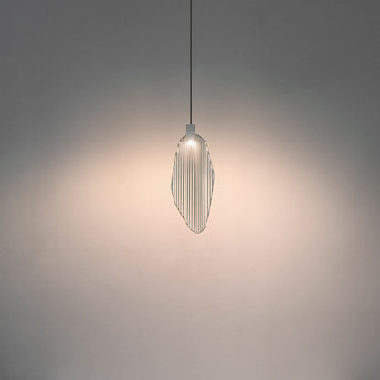 Harpe Single LED Pendant Light in Detail.
