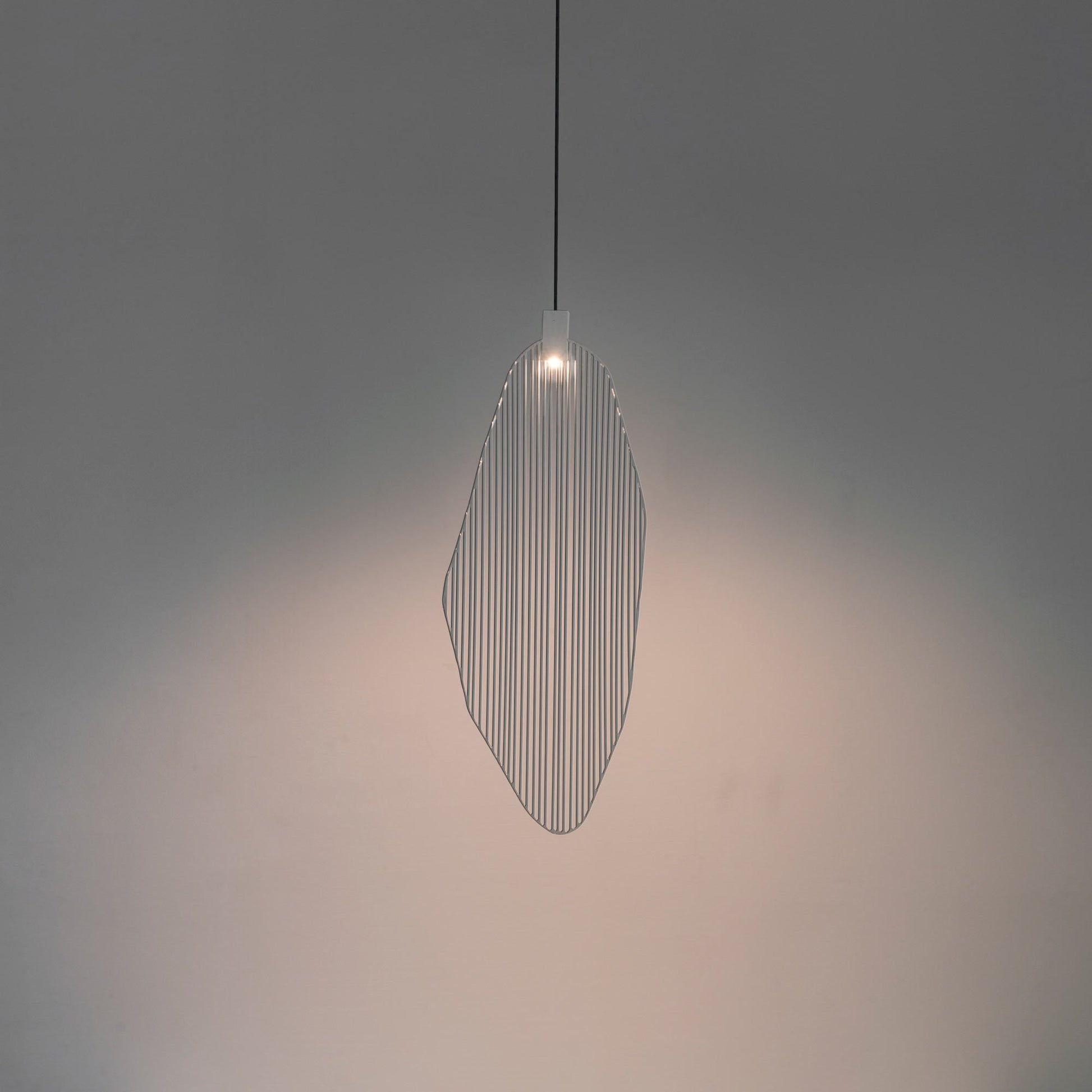 Harpe Single LED Pendant Light in Detail.