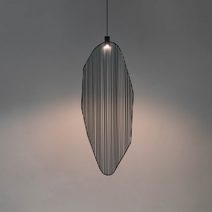 Harpe Single LED Pendant Light in Detail.