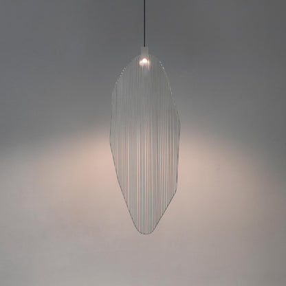 Harpe Single LED Pendant Light in Detail.