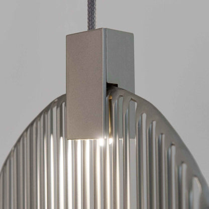 Harpe Single LED Pendant Light in Detail.