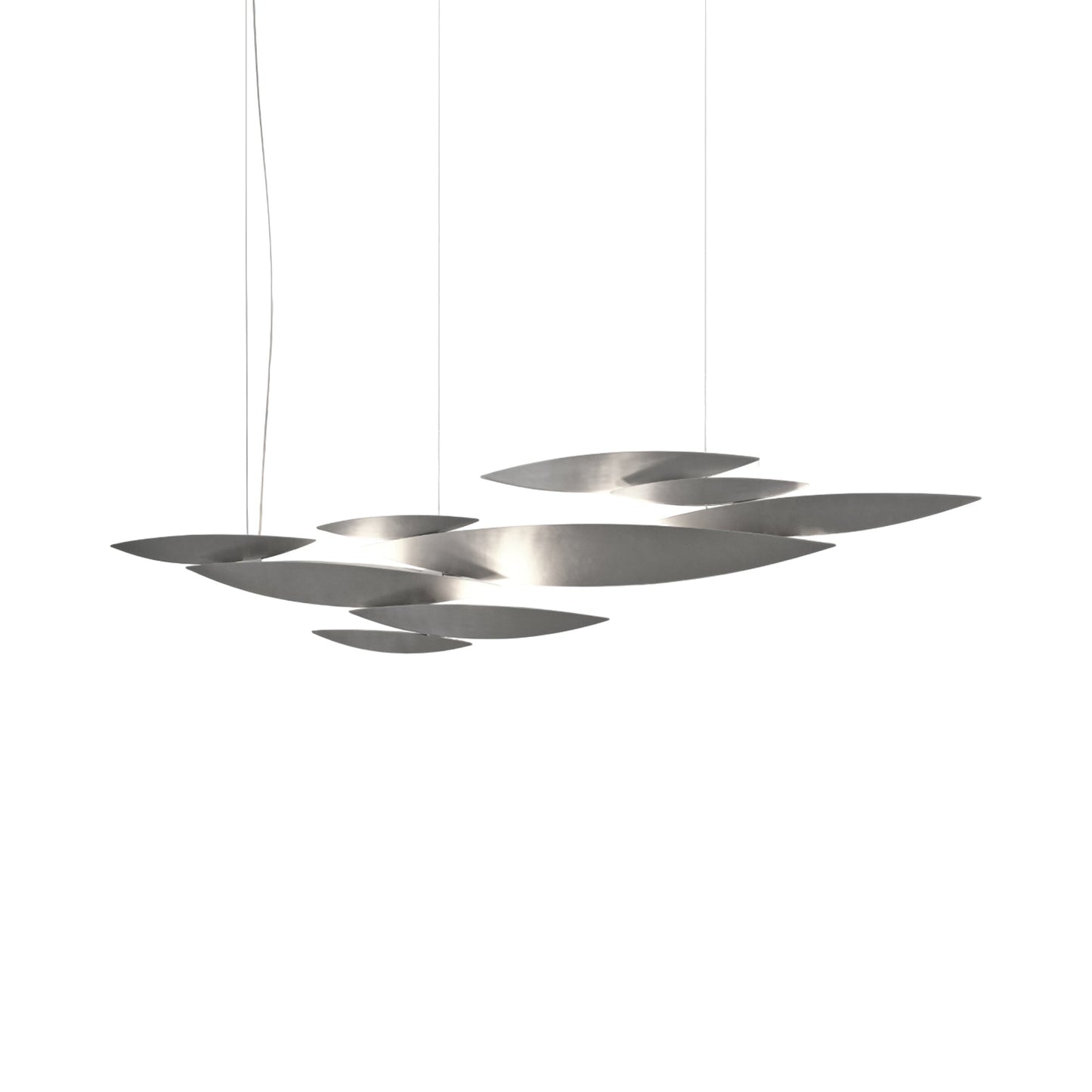 I Lucci Argentati Linear LED Chandelier.