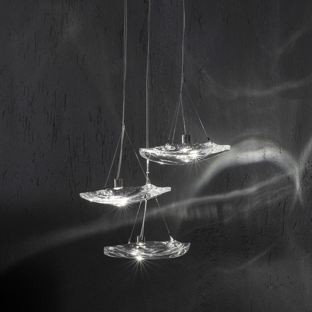 Manta LED Pendant Light in Detail.