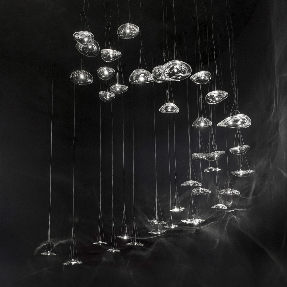 Manta Multi Light LED Pendant Light in Detail.
