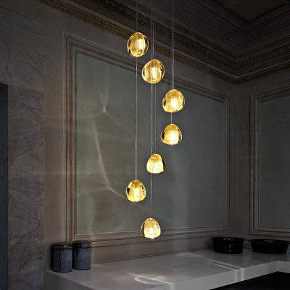 Mizu Pendant Light in dining room.