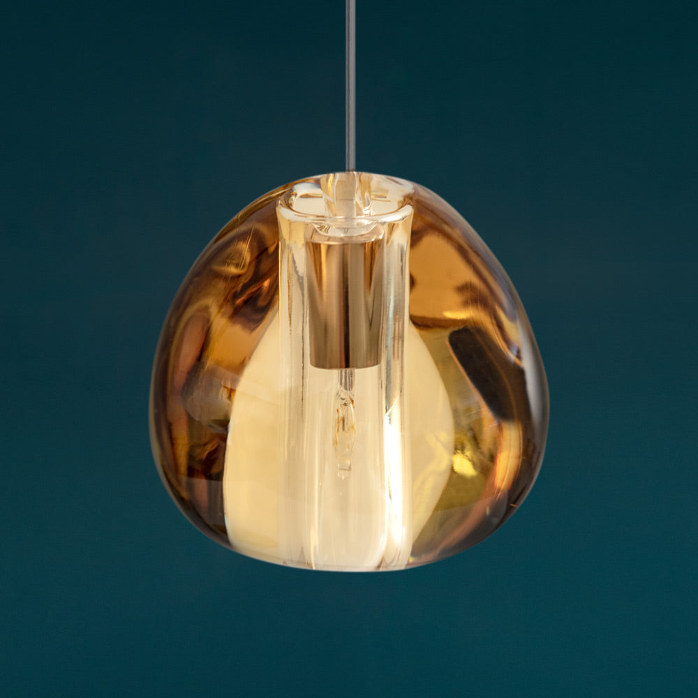 Mizu Rectangular Multi Light Pendant Light in Detail.