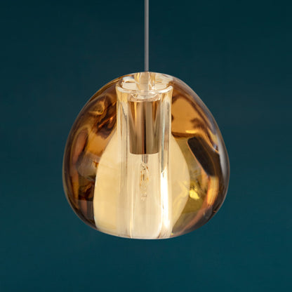 Mizu Rectangular Multi Light Pendant Light in Detail.