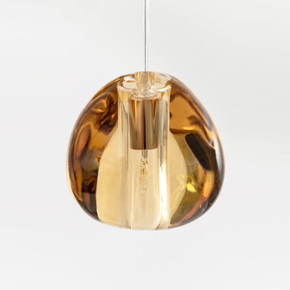 Mizu Rectangular Multi Light Pendant Light in Detail.