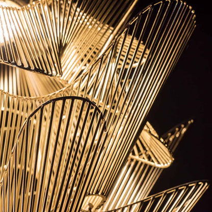 Moiré LED Pendant Light in Detail.