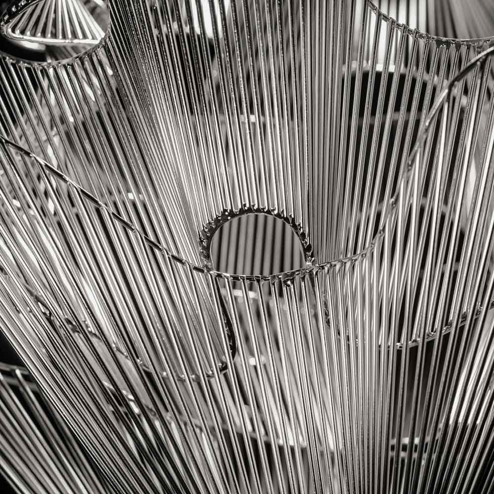 Moiré LED Pendant Light in Detail.
