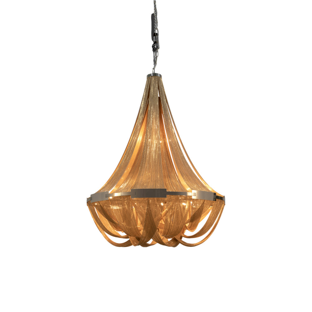 Soscik Chandelier in Champagne Plated (Small).