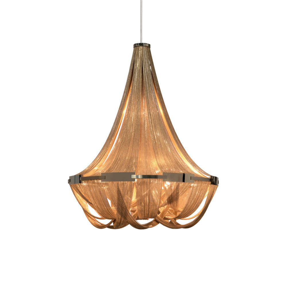 Soscik Chandelier in Champagne Plated (Medium).