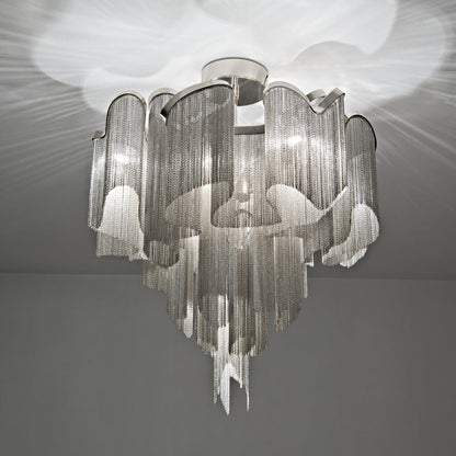 Stream Flush Mount Ceiling Light in Detail.