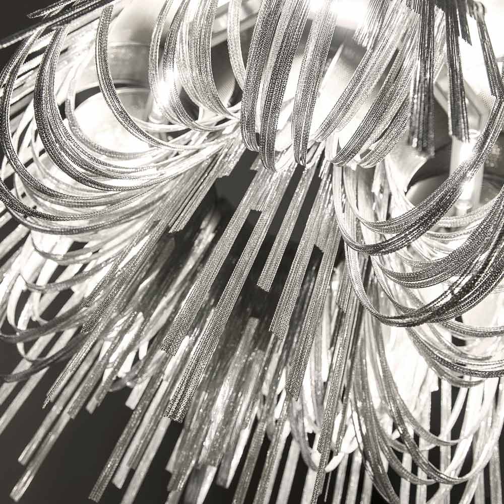 Volver Round LED Chandelier in Detail.