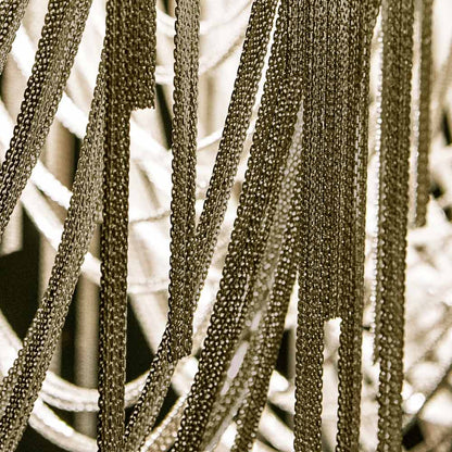 Volver Round LED Chandelier in Detail.
