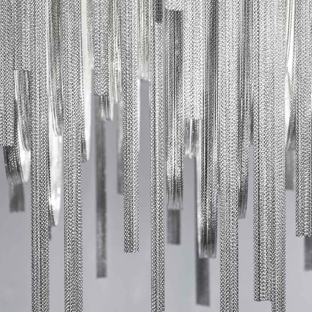 Volver Round LED Chandelier in Detail.