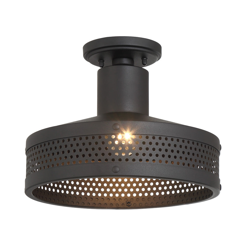 Abalone Point Outdoor Flush Mount Ceiling Light.