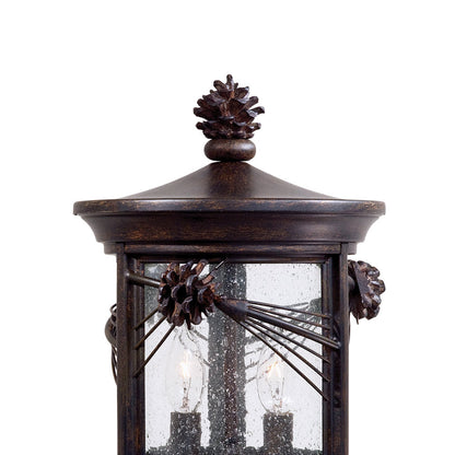 Abbey Lane Outdoor Post Light in Detail.