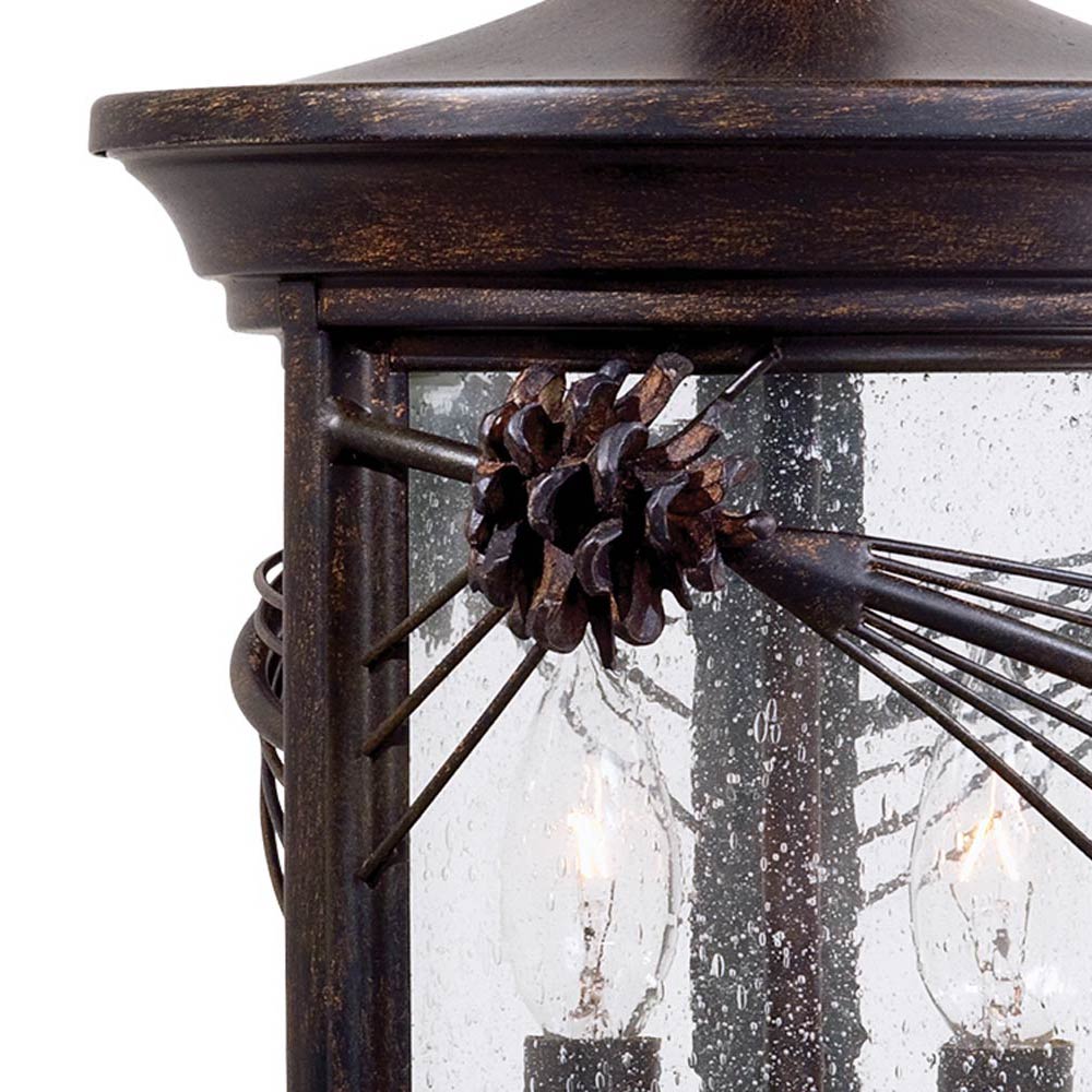 Abbey Lane Outdoor Post Light in Detail.