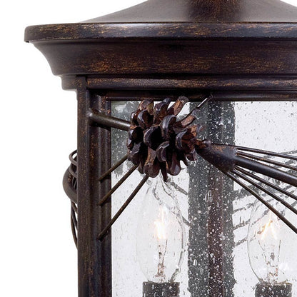 Abbey Lane Outdoor Post Light in Detail.