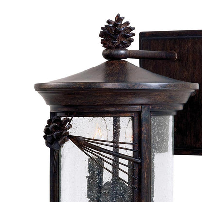 Abbey Lane Outdoor Wall Light in Detail.