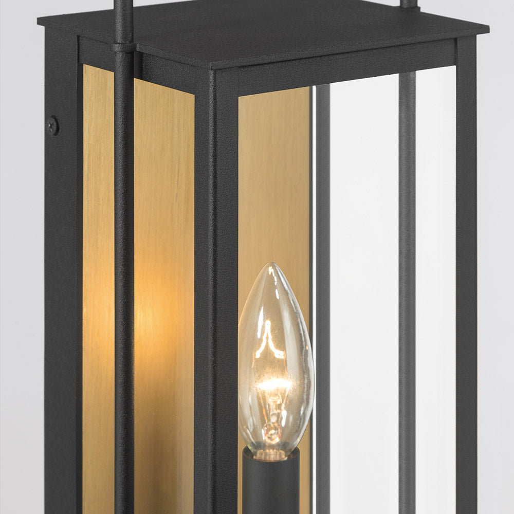 Aberdeen Single Outdoor Wall Light in Detail.