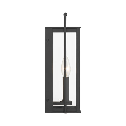 Aberdeen Single Outdoor Wall Light in Detail.