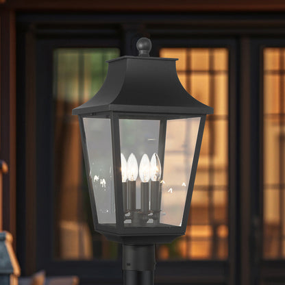 Altimeter Outdoor Post Light in Detail.