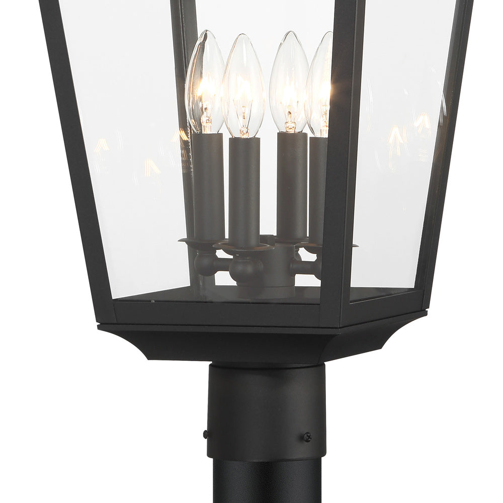 Altimeter Outdoor Post Light in Detail.