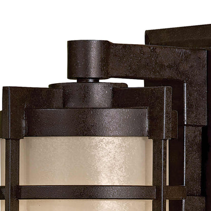 Andrita Court Outdoor Wall Light in Detail.