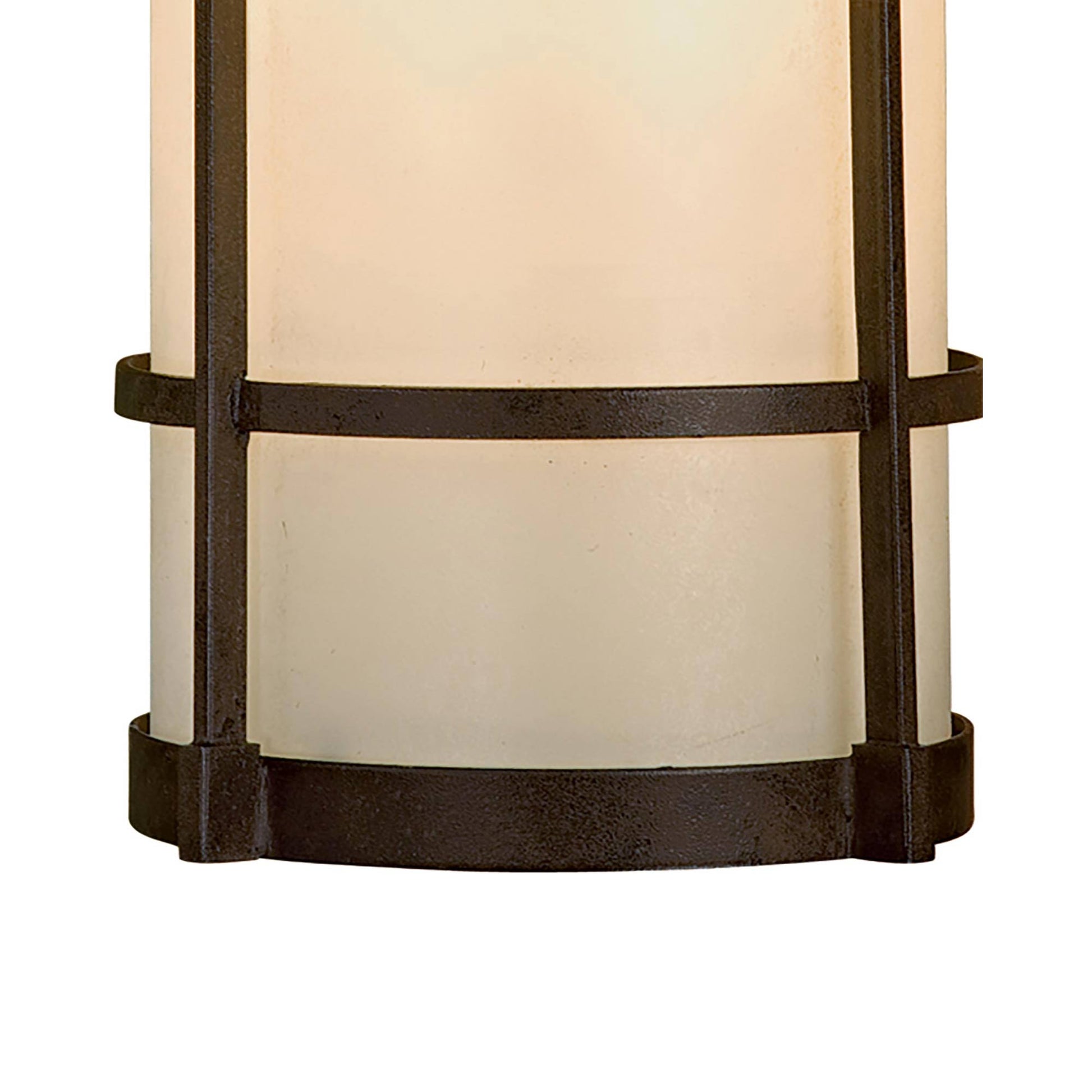 Andrita Court Outdoor Wall Light in Detail.