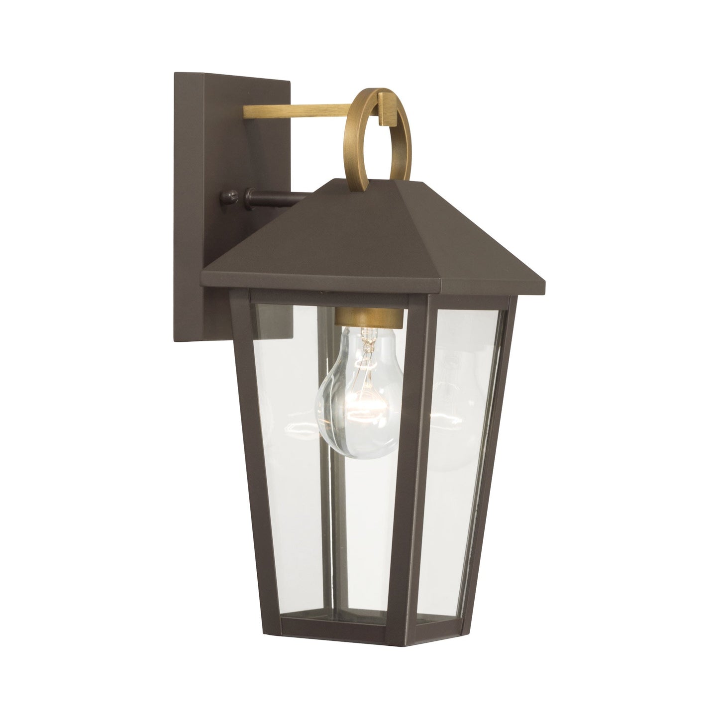 Bayra Single Outdoor Wall Light in Detail.