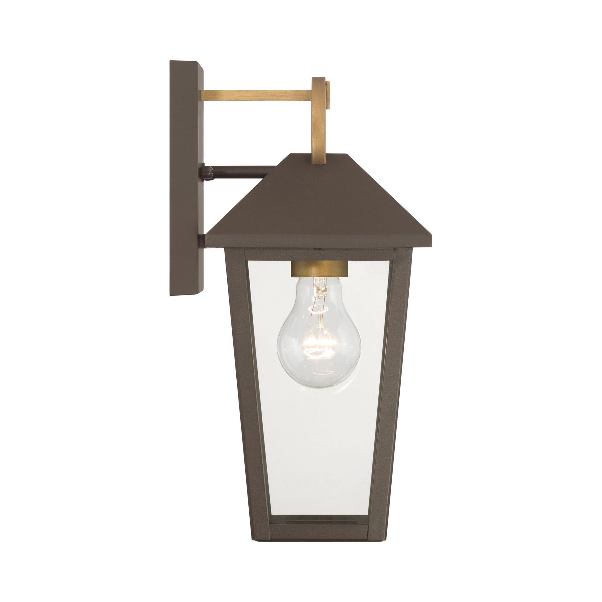 Bayra Single Outdoor Wall Light in Detail.