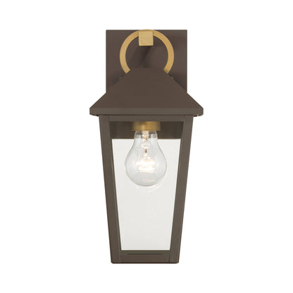 Bayra Single Outdoor Wall Light in Detail.