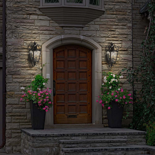 Brixton Ivey Outdoor Wall Light in Outside Area.