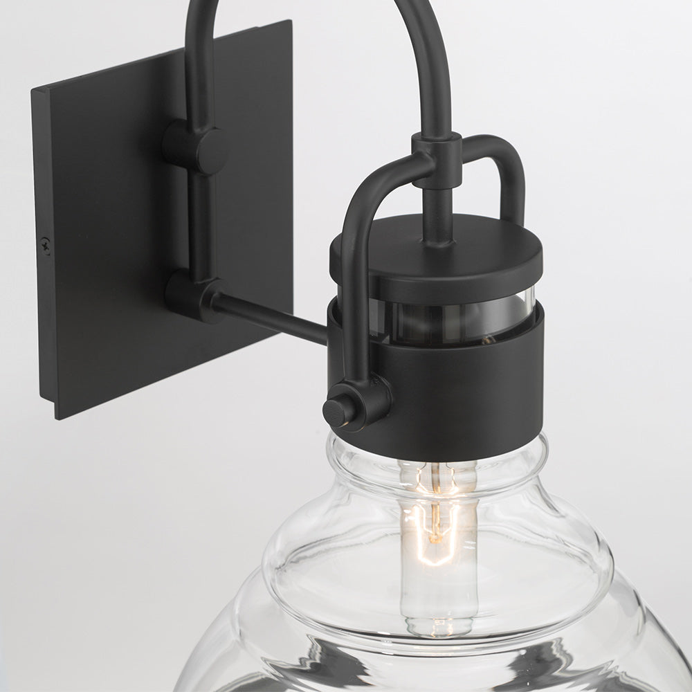 Calen Outdoor Wall Light in Detail.