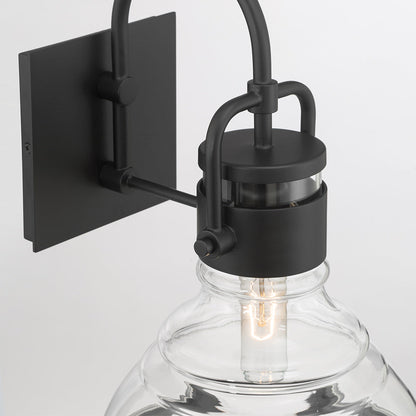 Calen Outdoor Wall Light in Detail.