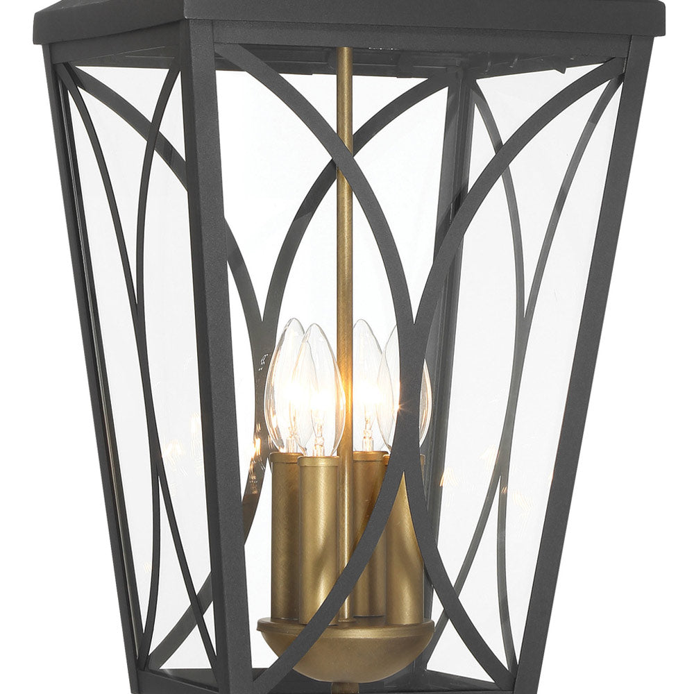 Cardigan Outdoor Pendant Light in Detail.