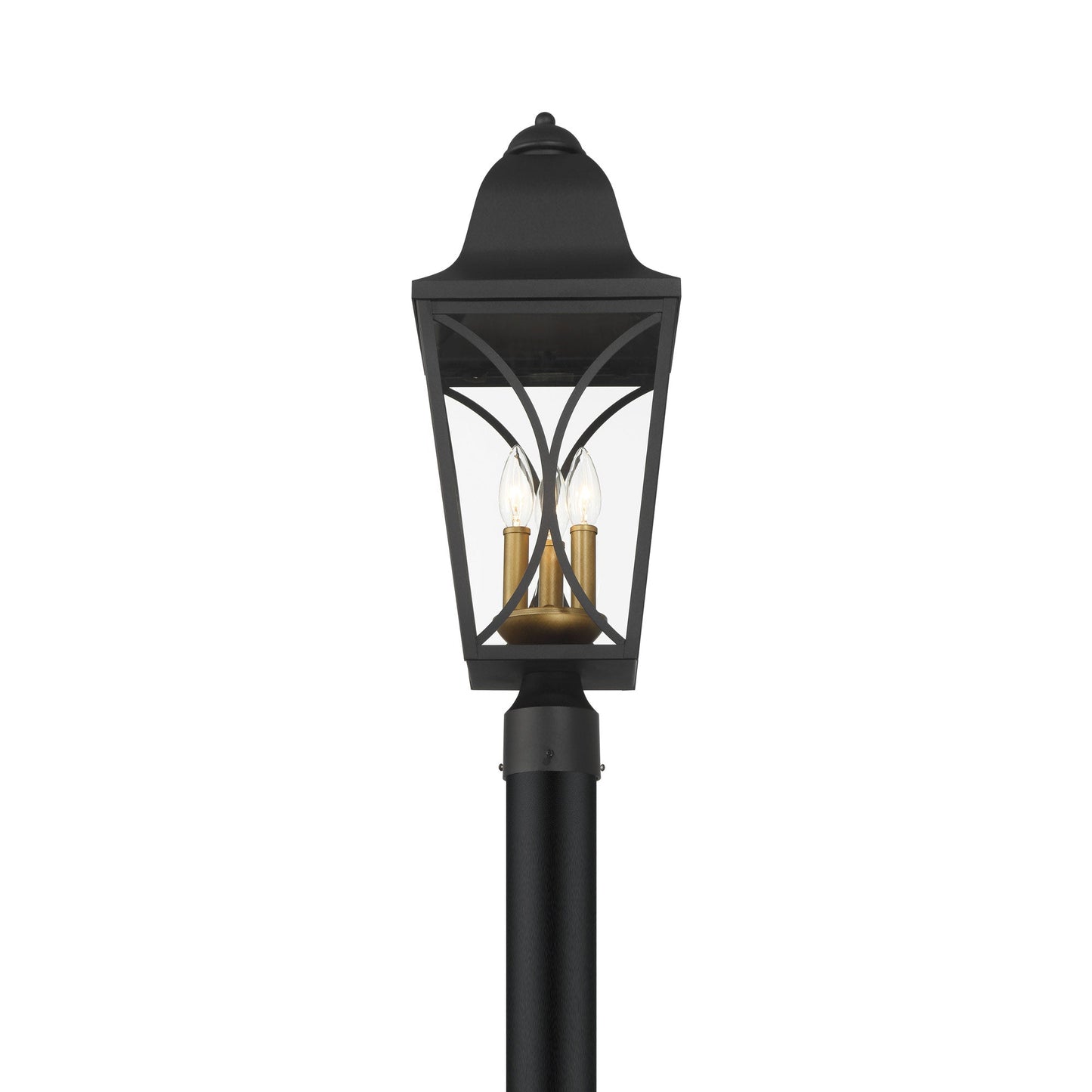 Cardigan Outdoor Post Light in Detail.