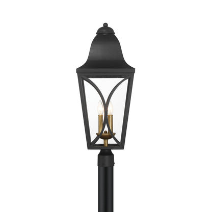 Cardigan Outdoor Post Light in Detail.