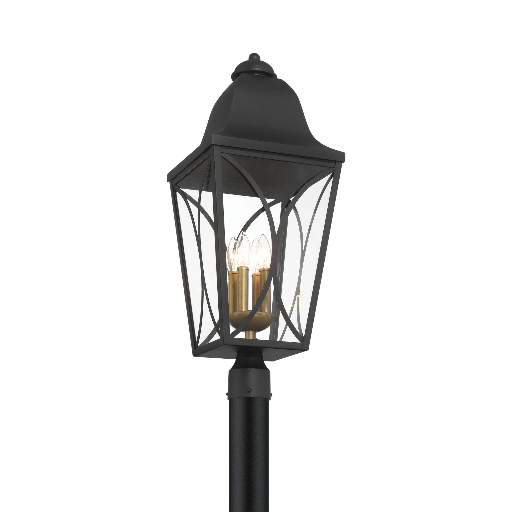 Cardigan Outdoor Post Light in Detail.