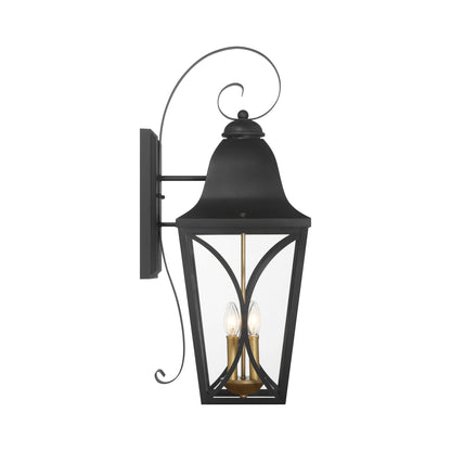 Cardigan Outdoor Wall Light in Detail.