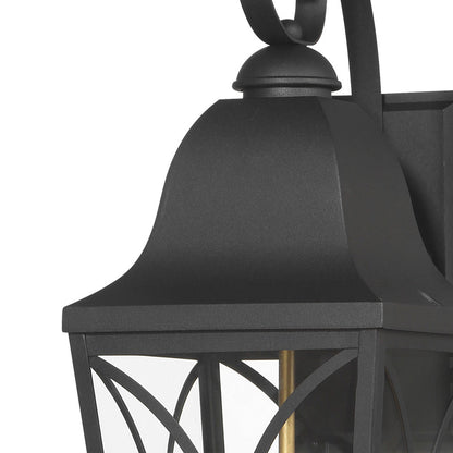 Cardigan Outdoor Wall Light in Detail.