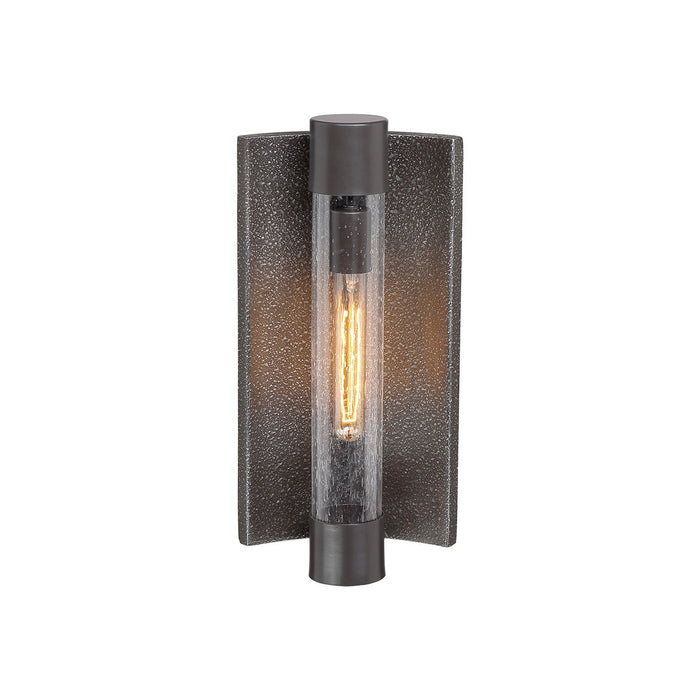 Celtic Shadow Outdoor Wall Light in Textured Bronze/Gold Highlights (Small).