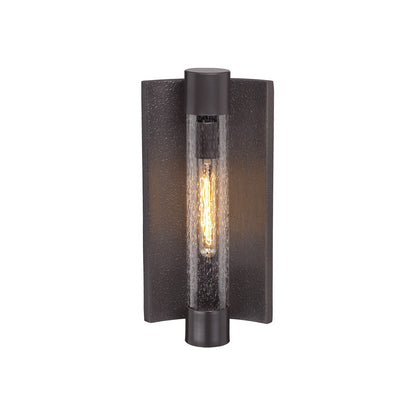 Celtic Shadow Outdoor Wall Light in Textured Dark Bronze (Small).